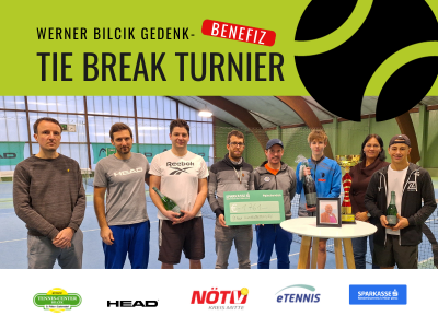 1. Werner Bilcik Gedenk Tie Break Tennisturnier: Ein Sportevent mit Herz für das St. Anna Kinderspital